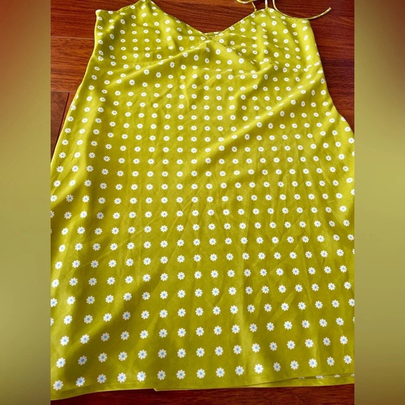 Levi’s GEM SLIP DRESS floral green size extra large - Picture 5 of 13